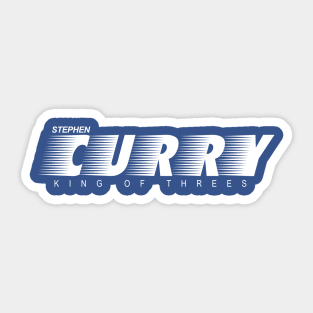 Curry King of Threes Sticker